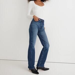 Madewell The '90s Straight Jean Comfort Stretch Barlow Wash Size 31